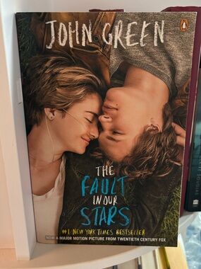 2/$15 John Green The Fault in Our Stars Penguin Paperback Book - Movie Ed Novel